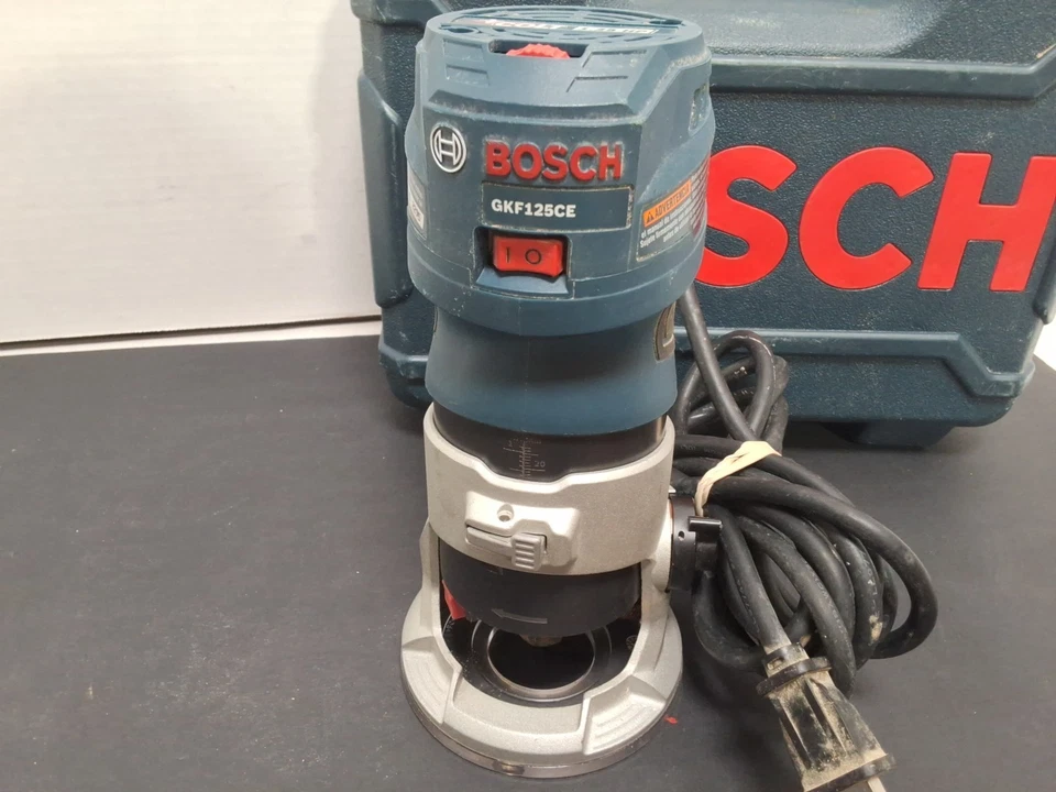 Bosch GKF125CE Colt 1.25 HP Max. Variable-Speed Palm Router w/Case - Image 4 of 4