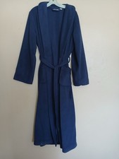 LL Bean Robe Large Womens Winter Fleece Tie Waist Pockets Comfort Lounge
