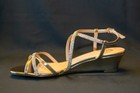 I. MILLER Womens Soft Gold Wedge Rhinestone Dress Shoes Sz 8.5M - NEW IN BOX — photo 6