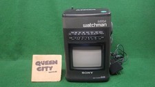 Sony Mega Watchman Portable AM-FM radio/TV Combo FD-510 Tested