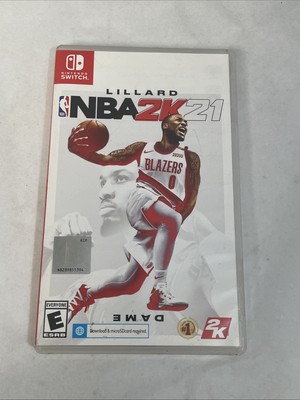 Lillard - NBA 2K21 - Nintendo Switch Tested Game Only