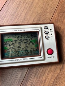 Nintendo Game Watch Parachute PR-21 Tested Screen Discoloration A4375