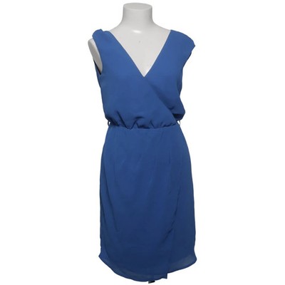 Spotlight by Warehouse, Wickelkleid, Größe: 34, Blau, Polyester, Einfarbig #sab