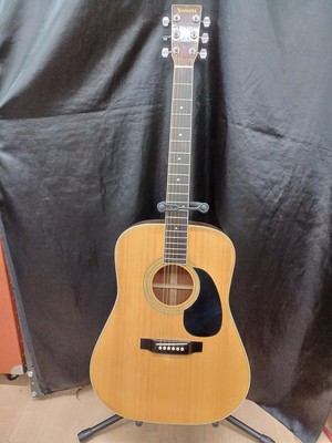 ギター Yamaki YW-25 1970's Yamaki YW-25 Dreadnought Solid Spruce Top - Rosewood
