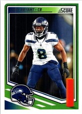 Coby Bryant #268 - Base Set - 2025 Panini Score - Seattle Seahawks