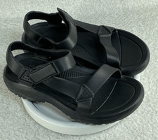 TEVA Women s Sandals Size 6 Black Comfort Adj...