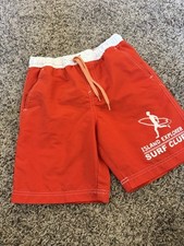 Boys Swim Trunks Size 10/12 Orange