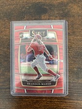 2022 Panini Select Brandon Marsh Rc Re Parallel /199 #21