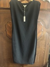 NWT Max Studio Women's Sleeveless Little Black Dress, Fitted Size M