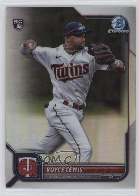 2022 Bowman Chrome Refractor 446/499 Royce Lewis #92 02ti