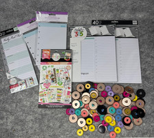 The Happy Planner Bundle Extension Packs Paper Tabs Rings Stickers Daily