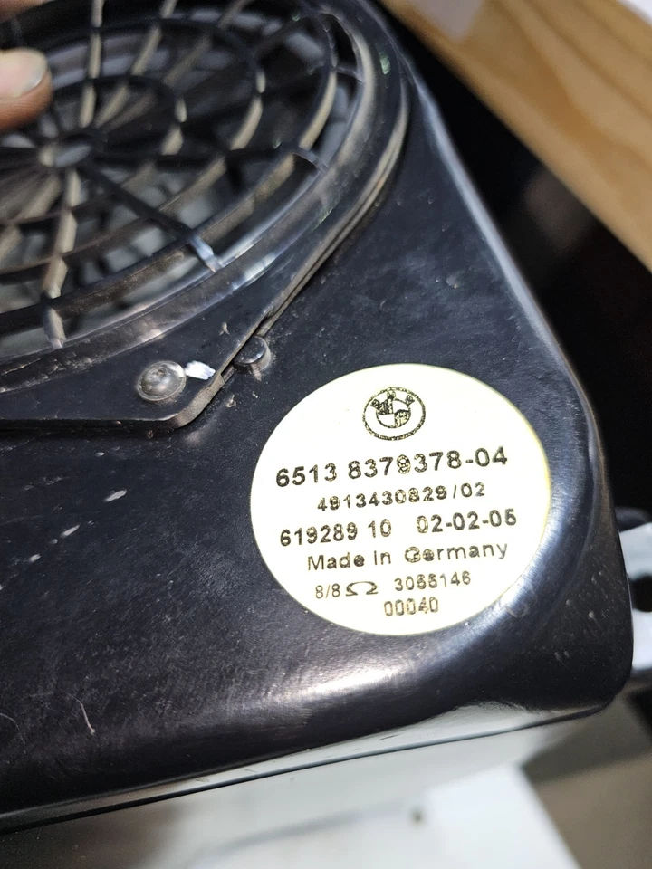 BMW X5 E53 2006 Subwoofer speaker 65138379378 DRA62478 - Image 3 of 4