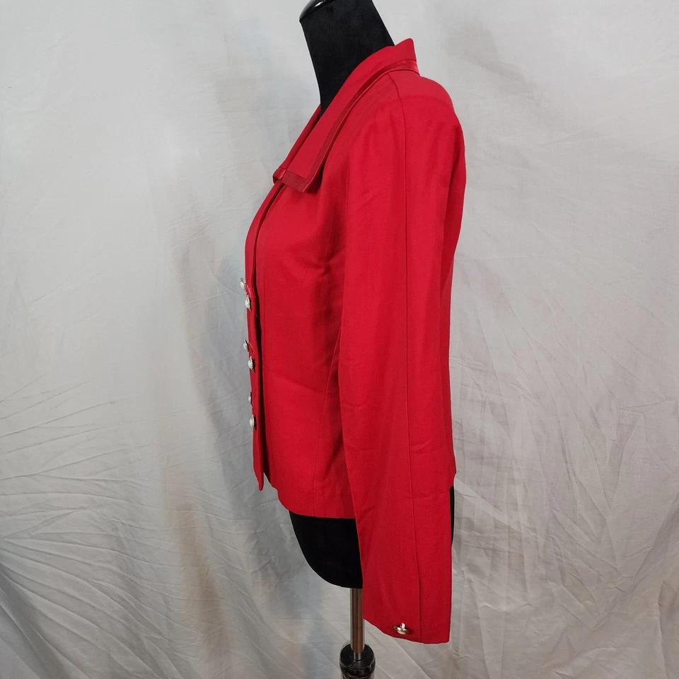 Traje Pantalones Vintage PERCEPTIONS Talla 10P Cascanueces Juguete Soldado Militar 2 piezas Usado en Excelente Condición Foto 4 de 4