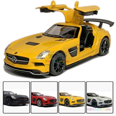1:32 Mercedes-Benz SLS AMG Model Car Diecast Toy Vehicle Collection Kids Gift