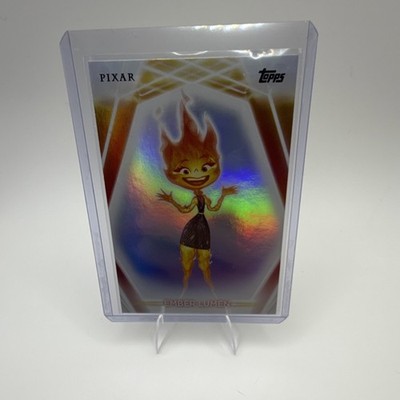 2026 Topps Neon Disney Ember Lumen Rainbow Foil Elemental 