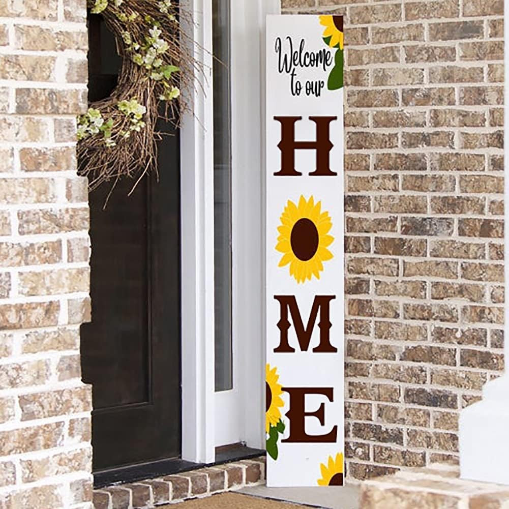 6 Inch Letter Stencils for Painting on Wood, 36Pcs Alphabet Stencils Retro Lette