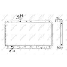 Radiateur Suzuki LIANA