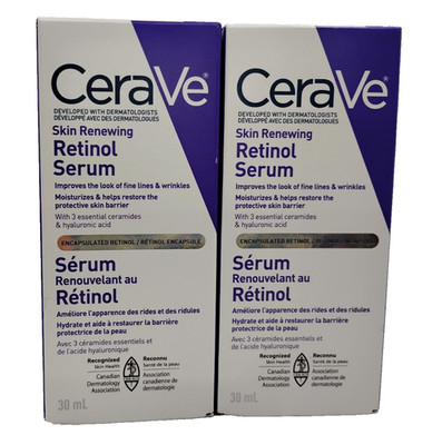 2 Pack Cerave Skin Renewing Retinol Serum 30ml