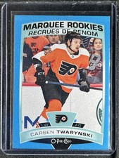 Twarynski, Carsen - 2019-20 O-Pee-Chee - Marquee Rookies - Blue Border