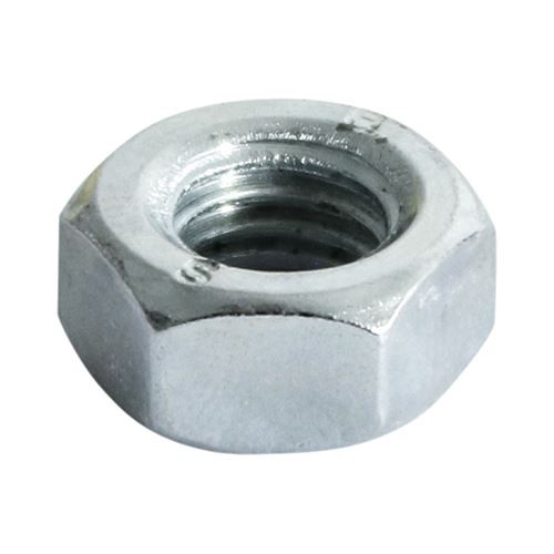 TIMCO Hex Nut DIN 934 - BZP M10 Silver Pack 130
