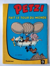 BD PETZI FAIT LE TOUR DU MONDE CASTERMAN N°9 1961
