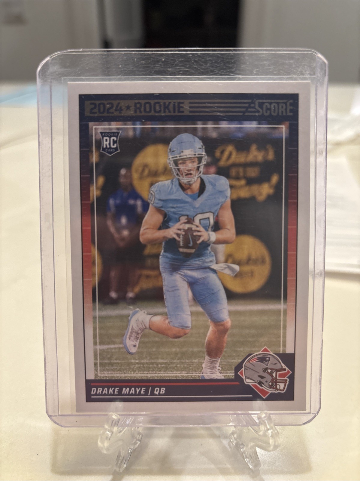 2024 Score - Rookies Drake Maye #303 Scorecard (RC)