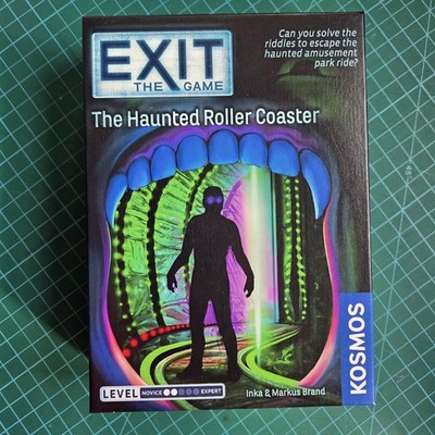 Exit the Game - Haunted Roller Coaster - Kosmos - unbenutzte/versiegelte Karten