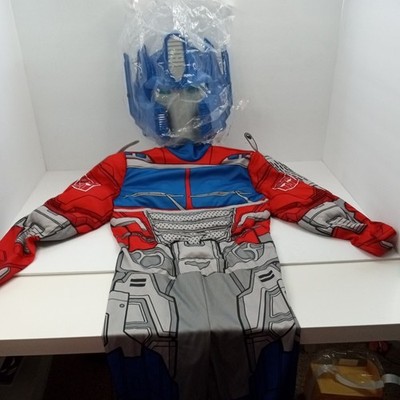 Transformers Optimus Prime Childs Padded Size Halloween Costume 15'' W, L 45''
