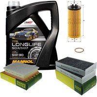 MANN-FILTER Inspektionspaket Mannol 5L Longlife 5W-30 FüR Mini Mini Cooper One