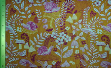 Moda 100% Cotton Craft Fabric - "MAEVE" Orange