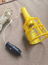 Vintage Justen Mini Trouble Car Lamp Light Hong Kong Untested In Box 12 Volt