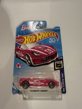 Hot Wheels 2018 Mainline HW Screen Time Barbie '14 C7 Corvette Stingray Pink