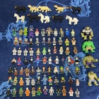 LEGO Minifigures Lot of 91– Mixed Characters  – USED but in good condition