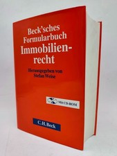 Beck'sches Formularbuch Immobilienrecht | Stefan Weise | Buch |  9783406474811