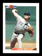 1992 Bowman Baseball 230 Bobby Witt Sr. NM or better BXCP49
