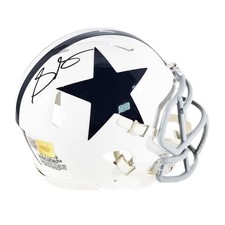 Stephon Gilmore Signed Dallas Cowboys Throwback 1960-63 Speed Mini Football Helm