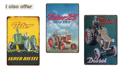 Metal sign - GAZ 69 (period advertisement) - Bild 4 von 14