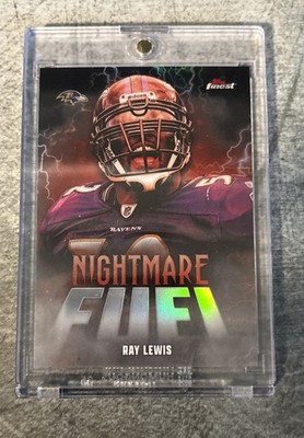 2025 Topps Finest - Nightmare Fuel Ray Lewis #NF-13