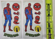 Vintage Spider Man Vending Machine Puffy Stickers Set
