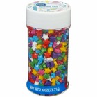 Great Value  Rainbow Stars Sugar Sprinkles Mix, 2.6 oz. Red, Green, Blue, Yellow