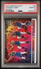 2023-24 Donruss Optic Steph Curry PSA 10 SSP Case Hit Phazes Color