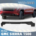 Front Bumper Face Bar For Gmc Sierra 1500 2022-2023 With Park Black (For: Gmc Sierra 1500)