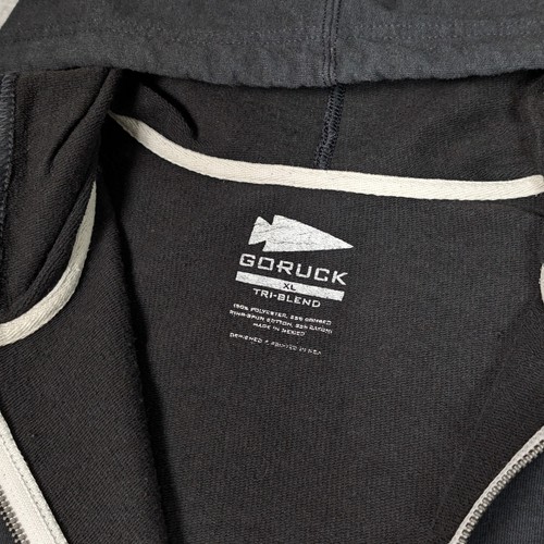 Goruck Tri Blend Sudadera con Capucha Talla XL Cremallera Completa Task Force Piña Afganistán - Imagen 3 de 11