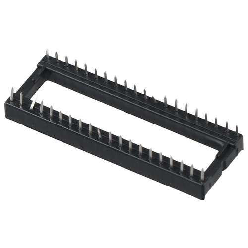 8pcs 2 Row Socket Adaptor 2.54mm Pitch DIP IC Chip Socket Adaptor Soldering - Picture 8 of 12