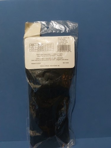 Vintage 90s Black Halloween Girls (size 7-10) Tights Unopened New Sealed NOS - Picture 3 of 4