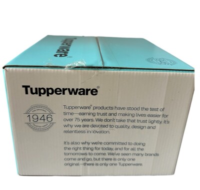 NIB 6pc Set Tupperware Heritage Plastic Food Storage Container in