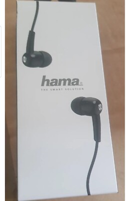 Hama In-ear Stereo Earphones Earbuds Wired for iPhone iPod Samsung  