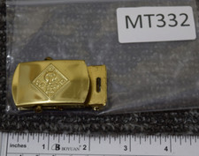 Cub Scout Official Uniform USA Made Solid Brass Belt Buckle for 1" Belt MT332