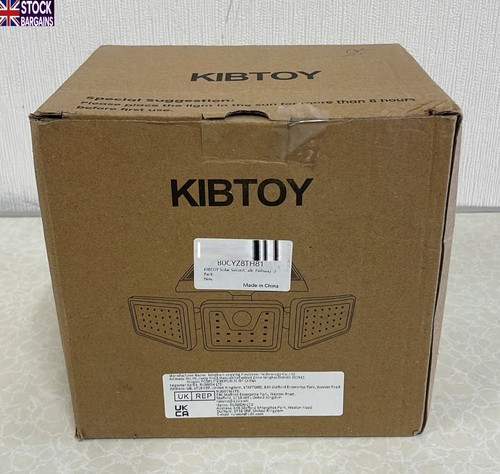 KIBTOY Solar Sensor Outdoor Bright, Security Light 360° Angle IP65-2 Pack (E720) - Picture 10 of 12