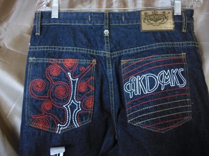 Akdmks Jeans para Mujer Talla 20 Adornado Bordado Bling bolsillos traseros  Nuevo Con Etiquetas Nuevo | eBay